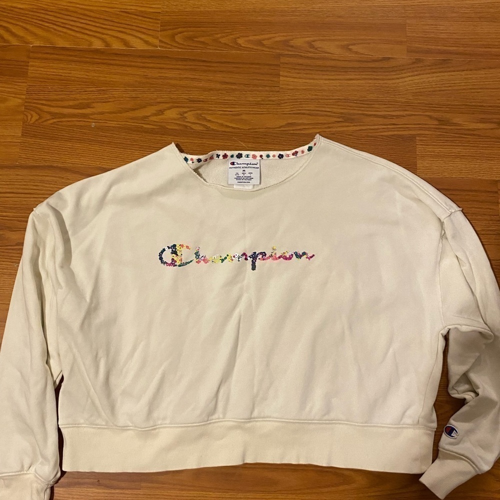 Champion Cropped Sweatshirt Medium (GB)